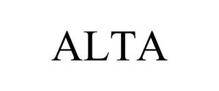 ALTA trademark