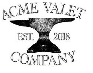 ACME VALET COMPANY EST. 2018 trademark