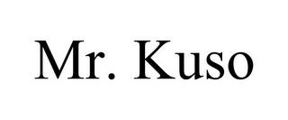 MR. KUSO trademark