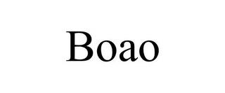 BOAO trademark