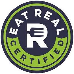 EAT REAL CERTIFIED  E R trademark