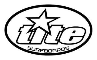 TITE SURFBOARDS trademark