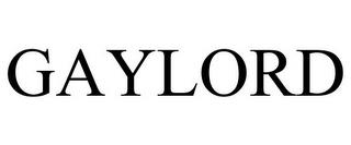 GAYLORD trademark