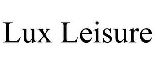 LUX LEISURE trademark