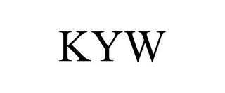 KYW trademark