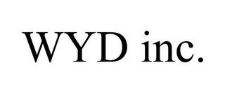 WYD INC. trademark