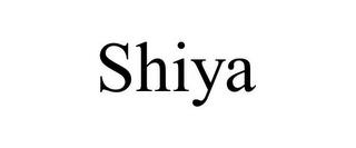 SHIYA trademark