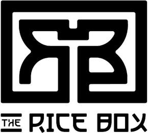 RB THE RICE BOX trademark