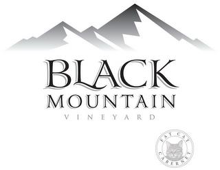 BLACK MOUNTAIN VINEYARD FAT CAT CABERNET trademark