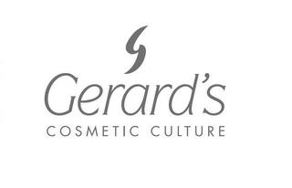 G GERARD'S COSMETIC CULTURE trademark