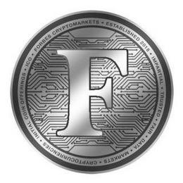 F · FORBES CRYPTOMARKETS · ESTABLISHED 2018 · IMPARTIAL · TRUSTED · FAIR · DATA · MARKETS · CRYPTOCURRENCIES · INITIAL COIN OFFERINGS · ICO · trademark