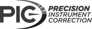 PIC PRECISION INSTRUMENT CORRECTION trademark