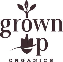 GROWN UP ORGANICS trademark