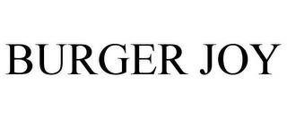 BURGER JOY trademark