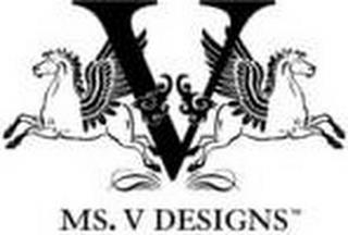 V MS. V DESIGNS trademark