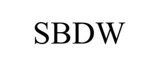 SBDW trademark