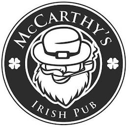 MCCARTHY'S IRISH PUB trademark