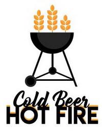 COLD BEER HOT FIRE trademark