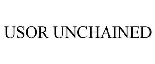 USOR UNCHAINED trademark