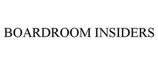 BOARDROOM INSIDERS trademark