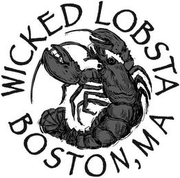 WICKED LOBSTA BOSTON, MA trademark