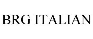 BRG ITALIAN trademark