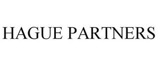 HAGUE PARTNERS trademark