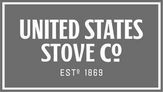 UNITED STATES STOVE CO ESTD 1869 trademark