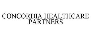 CONCORDIA HEALTHCARE PARTNERS trademark