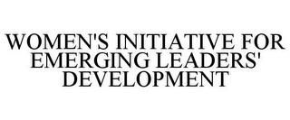 WOMEN'S INITIATIVE FOR EMERGING LEADERS' DEVELOPMENT trademark