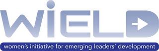 WIELD WOMEN'S INITIATIVE FOR EMERGING LEADERS' DEVELOPMENT trademark