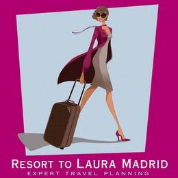 RESORT TO LAURA MADRID EXPERT TRAVEL PLANNINGNNING trademark