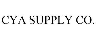 CYA SUPPLY CO. trademark