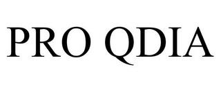 PRO QDIA trademark