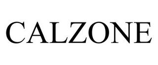 CALZONE trademark