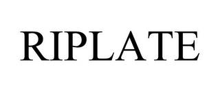 RIPLATE trademark