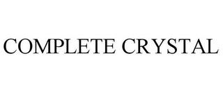 COMPLETE CRYSTAL trademark