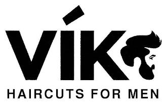 VÍK HAIRCUTS FOR MEN trademark