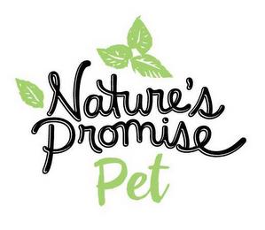 NATURE'S PROMISE PET trademark