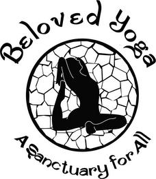 BELOVED YOGA A SANCTUARY FOR ALL trademark