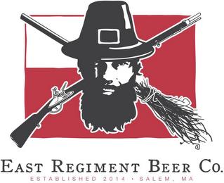 EAST REGIMENT BEER CO. ESTABLISHED 2014· SALEM. MA trademark