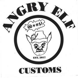 ANGRY ELF CUSTOMS EST. 2017 trademark