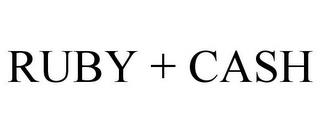 RUBY + CASH trademark