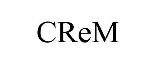 CREM trademark