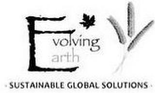 EVOLVING EARTH SUSTAINABLE GLOBAL SOLUTIONS trademark