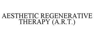 AESTHETIC REGENERATIVE THERAPY (A.R.T.) trademark