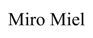 MIRO MIEL trademark