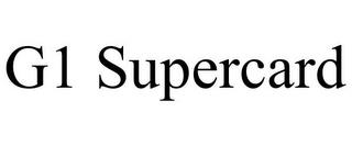 G1 SUPERCARD trademark