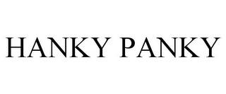 HANKY PANKY trademark