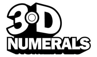 3D NUMERALS trademark